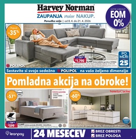 Harvey Norman katalog Pomladna akcija na obroke