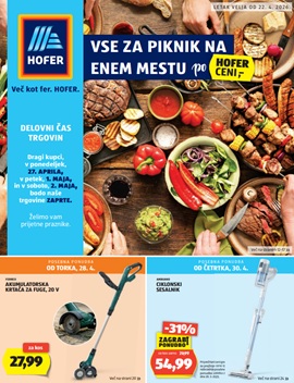 Hofer katalog od 22.4.