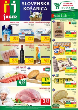 Jager katalog živila do 14.4.