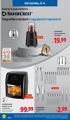 Lidl katalog neživila od 9.4.