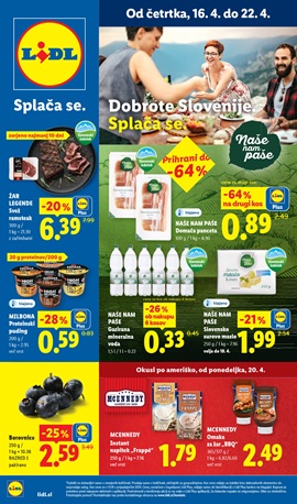 Lidl katalog živila do 22.4.