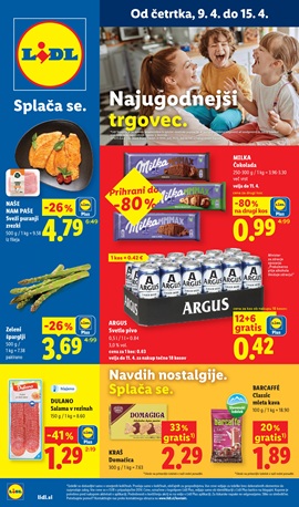 Lidl katalog živila do 15.4.