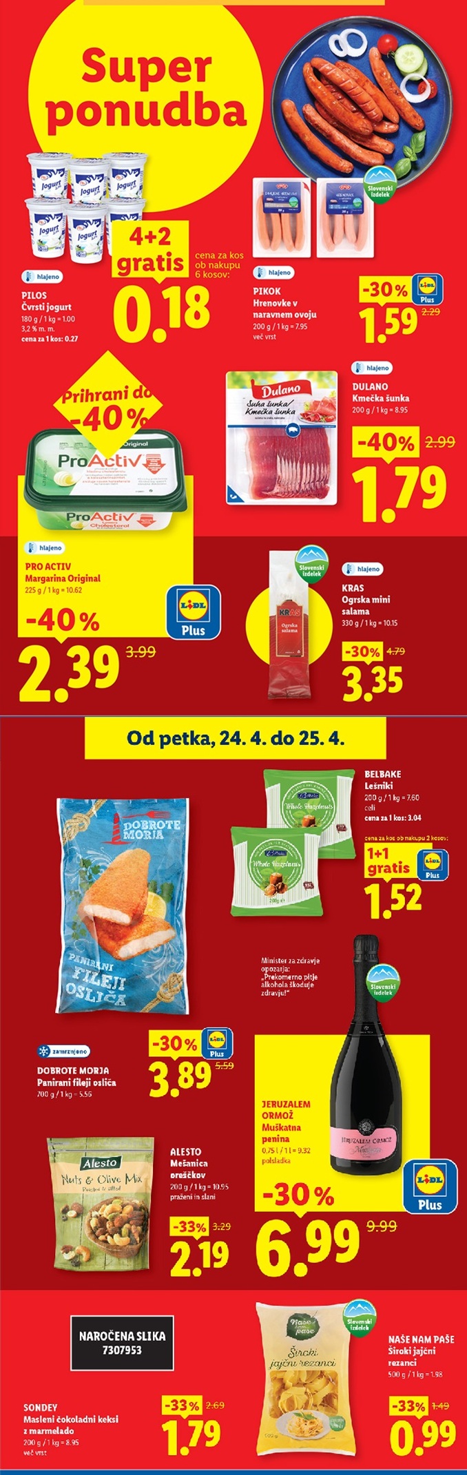 Lidl vikend akcija do 25.4.