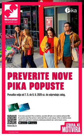 Mercator katalog Pika zgibanka do 6.6.