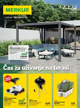 Merkur katalog Čas za uživanje na terasi