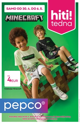 Pepco katalog Minecraft