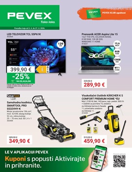 Pevex katalog april 2026