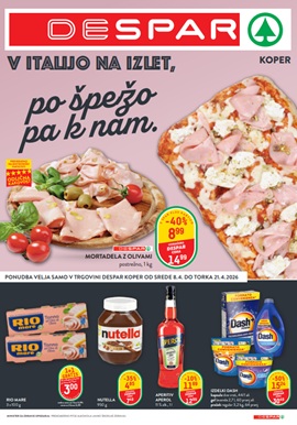 Spar katalog Despar Planet Koper