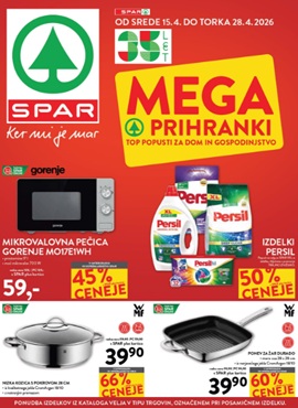 Spar katalog Mega prihranki