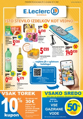 E Leclerc katalog Best offer do 30.5.