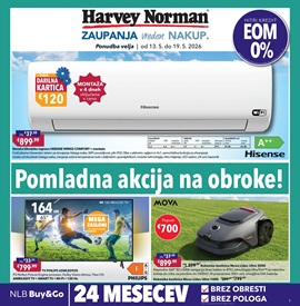 Harvey Norman katalog Pomladna akcija na obroke