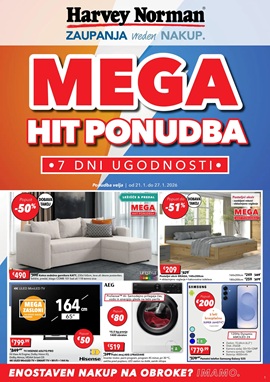 Harvey Norman katalog Mega hit ponudba