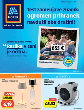 Hofer katalog od 27.5.
