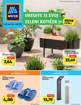 Hofer katalog od 20.5.