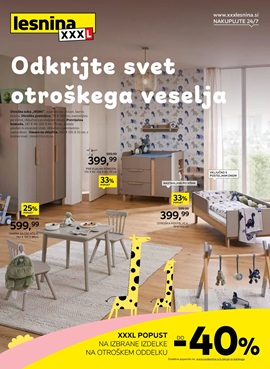 Lesnina katalog Odkrijte svet otroškega veselja
