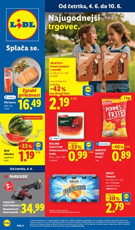 Lidl katalog živila do 10.6.