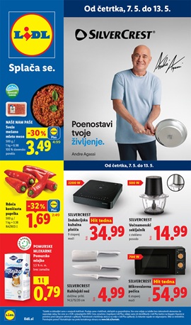 Lidl katalog živila do 13.5.