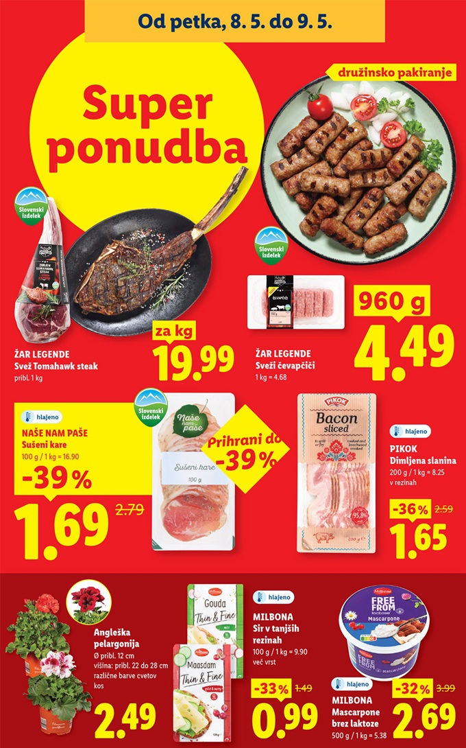 Lidl vikend akcija do 9.5.