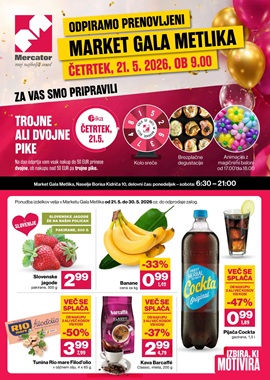 Mercator katalog otvoritev Gala Metlika