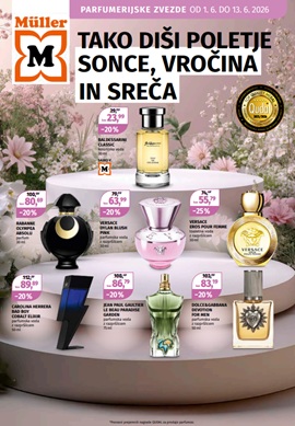 Muller katalog parfumerija do 13.6.