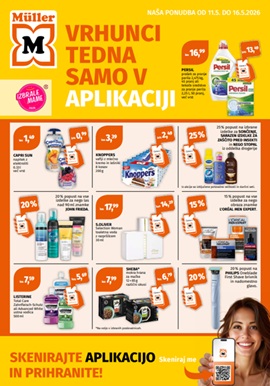 Muller katalog Vrhunci tedna v aplikaciji do 16.5.