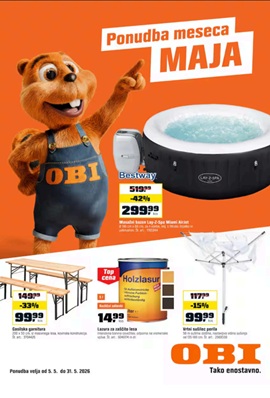 OBI katalog maj 2026