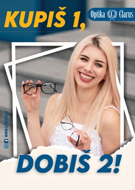 Optika Clarus katalog Kupiš 1 dobiš 2