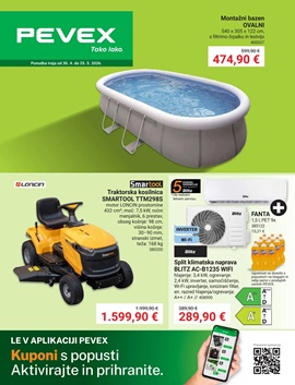 Pevex katalog maj 2026