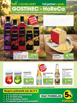 Tuš katalog Cash & Carry Gostinec do 14.6.