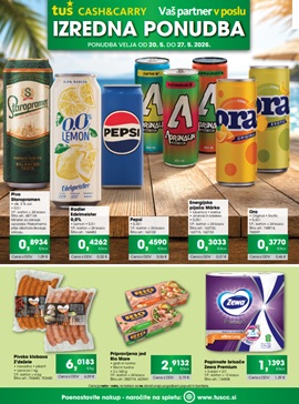 Tuš katalog Izredna ponudba do 27.5.