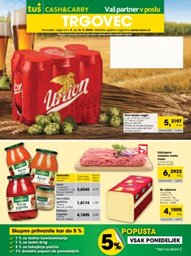 Tuš katalog Trgovec maj 2026