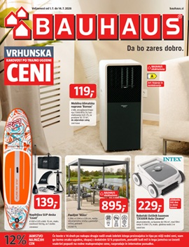 Bauhaus katalog julij 2026