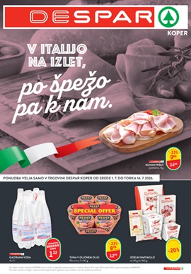 Spar katalog Despar Koper do 14.7.