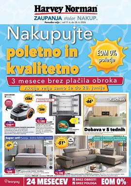 Harvey Norman katalog Nakupujte poletno in kvalitetno