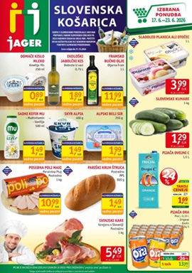 Jager katalog živila do 23.6.