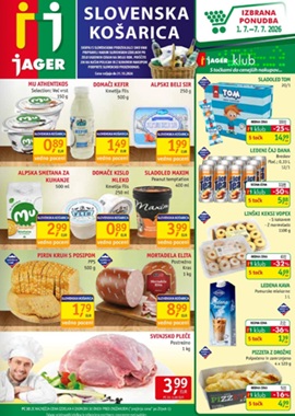 Jager katalog živila do 7.7.