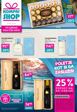 Kompas shop katalog junij 2026