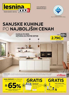Lesnina katalog Sanjske kuhinje po najboljših cenah