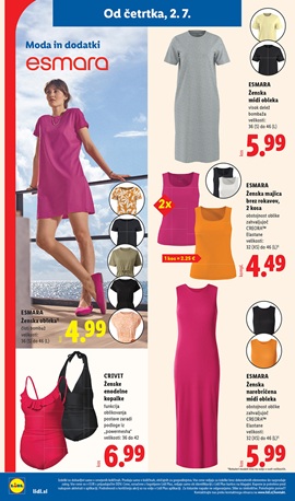Lidl katalog neživila od 2.7.
