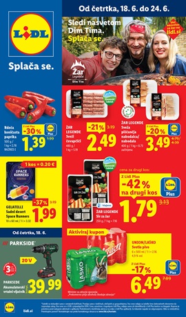 Lidl katalog živila do 24.6.