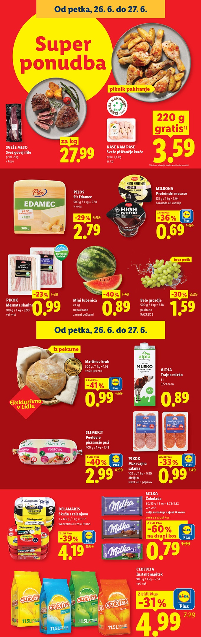 Lidl vikend akcija do 27.6.