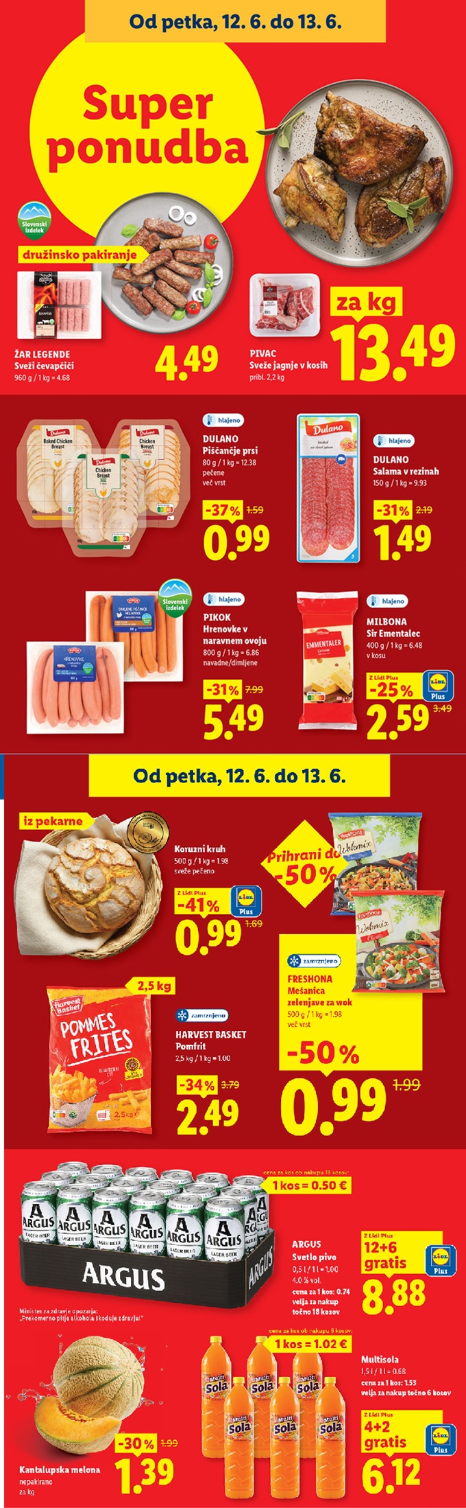 Lidl vikend akcija 13.6.