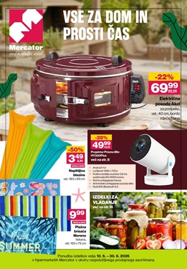 Mercator katalog Vse za dom in prosti čas