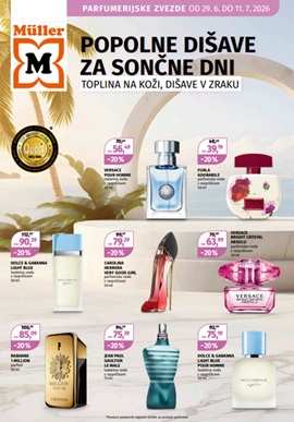 Muller katalog Popolne dišave za sončne dni