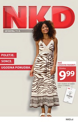 NKD katalog Poletje, sonce, ugodna ponudba