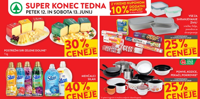 Spar in Interspar vikend akcija