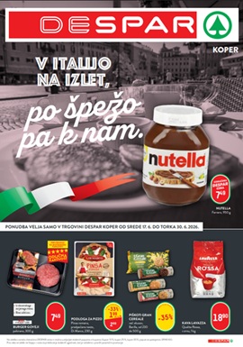 Spar katalog Despar Koper