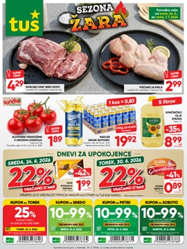 Tuš katalog do 7.7.
