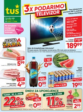 Tuš katalog do 7.7.