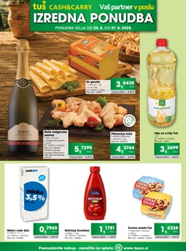 Tuš katalog Izredna ponudba do 27.6.